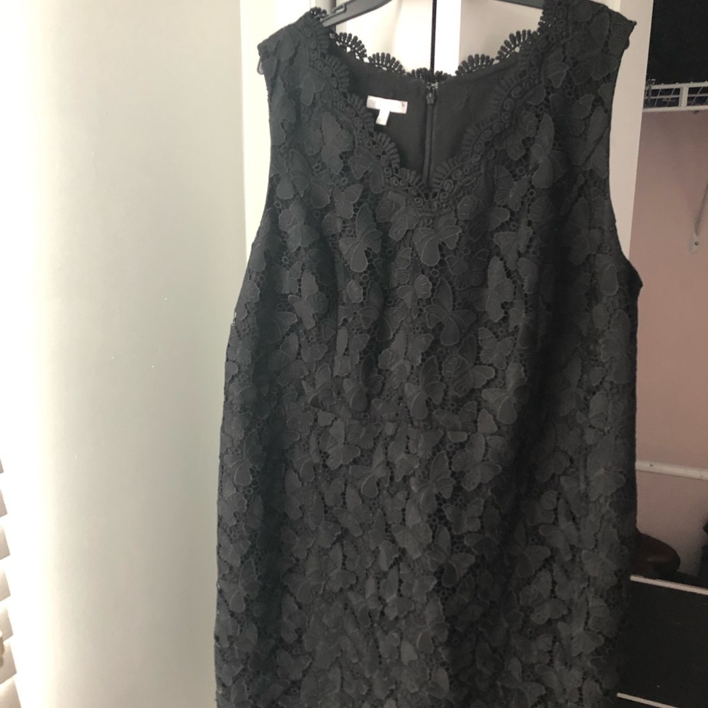 22w rsvp by Talbots lace inset dress.